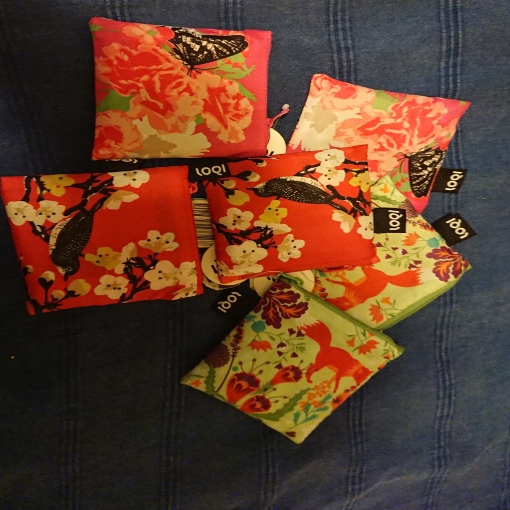 Loqi reusable bags set of 6